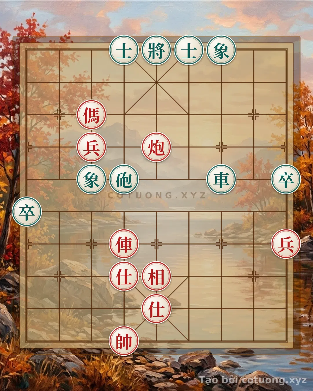 Thử Thách: Bí mật của Mã Đỏ lộ 7: Cái chết của Pháo Đen lộ 4 trong thế trận 'Sông Bạc' - Bạn có thể giải được?
