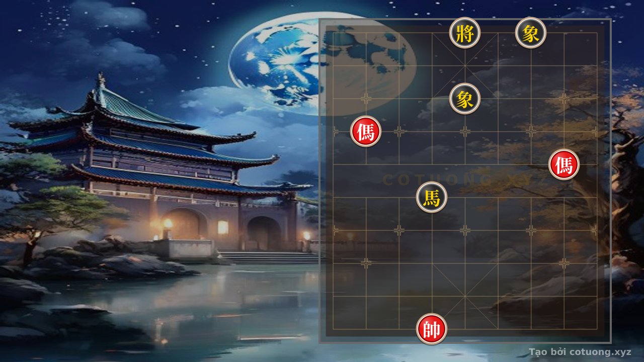 Thế cờ: Xiangqi: The Double Horse Move - A Counterattack Strategy for the Red Player — Cờ Tướng Online