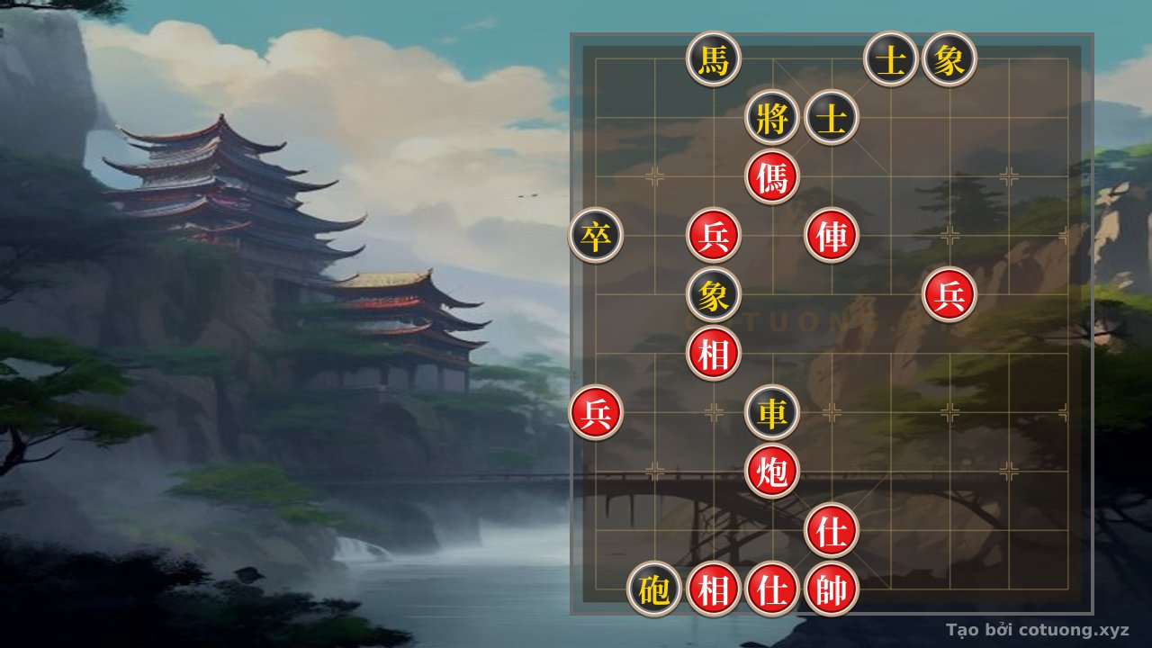 Thế cờ: Xiangqi Formation Analysis: Red Offense, Black Defense — Cờ Tướng Online