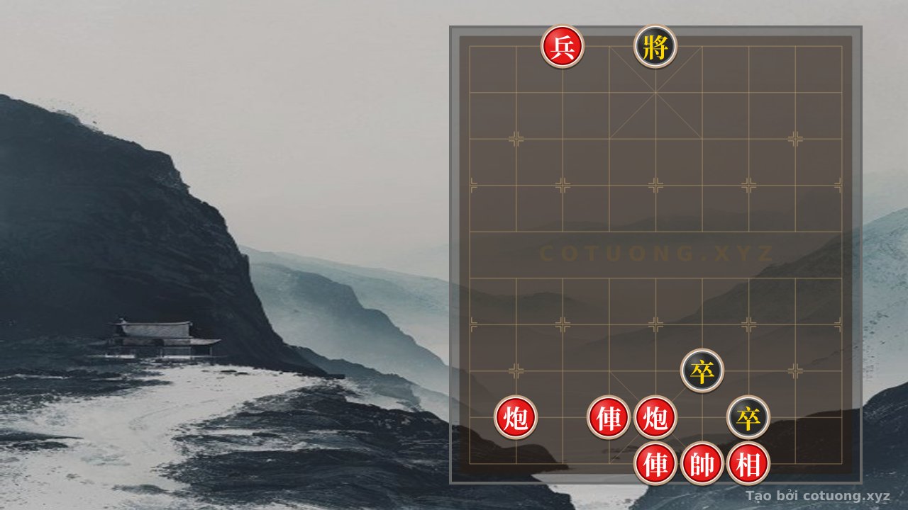 Thế cờ: Xiangqi: Red Strategy Shatters Black's Level 1/10 Defense — Cờ Tướng Online