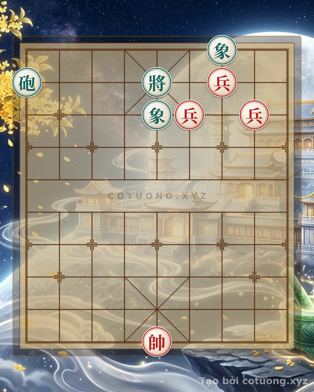 Challenge: Xiangqi Fire Advance: 