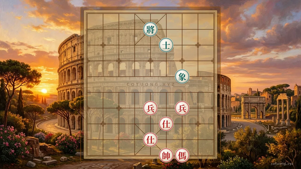 Challenge: The Absolute Knight Lock: Red's Decisive Checkmate As Black's Defense Is Severed - Can you solve it?