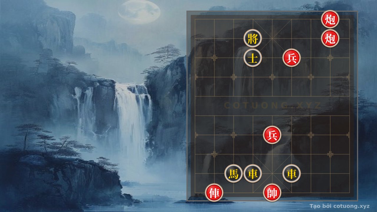 Thế cờ: Cannon Solo: A Perilous Chess Strategy in Online Xiangqi — Cờ Tướng Online