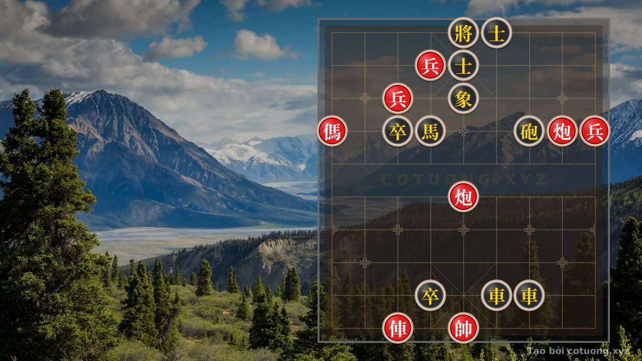 Thế cờ: Breaking the Chess Puzzle: The Secret to Counterattacking from the Red's Perspective — Cờ Tướng Online