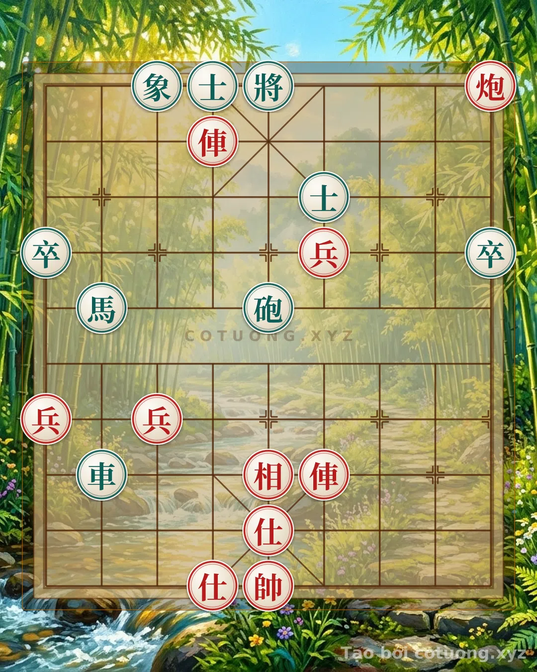 Thử Thách: Luyện Cờ Tướng: Thế Trận Đen Phòng Ngự Khi Đỏ Sát Pháp Xe Đâm Thẳng - Bạn có thể giải được?