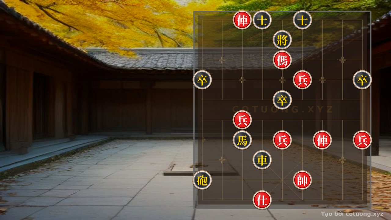 Thế cờ: Xiangqi: Defensive Tactics When Red Chariot is at File 7 Rank 10 — Cờ Tướng Online
