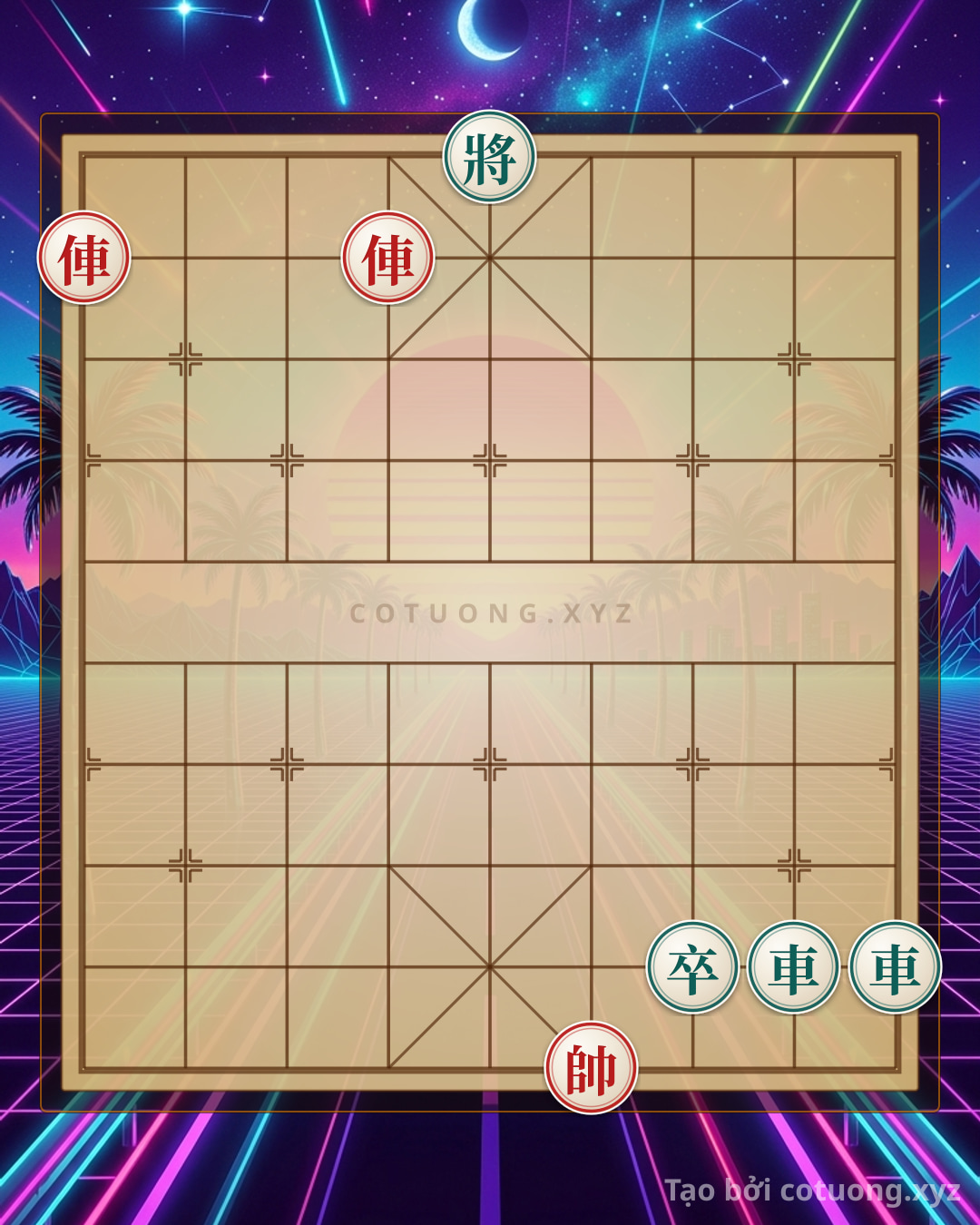 Challenge: Red Chariot's Offensive: The Art of Killing Moves in the 5th File, 10th Rank Formation - Can you solve it?