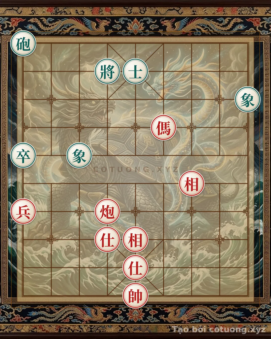 Challenge: Hidden Strategy: Cannon Horse Chariot 2 Advisors 2 Elephants - Psychological Checkmate - Can you solve it?