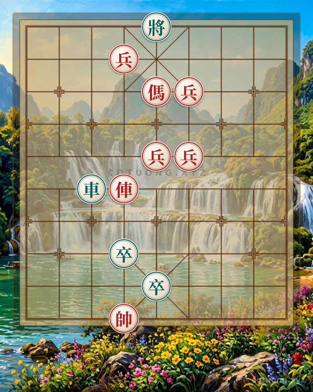 Thử Thách: Cờ Tướng: Chiến Thuật Đỏ 'Xe Đâm Thẳng' - Lời Dạy Từ Quân Xe Đỏ - Bạn có thể giải được?