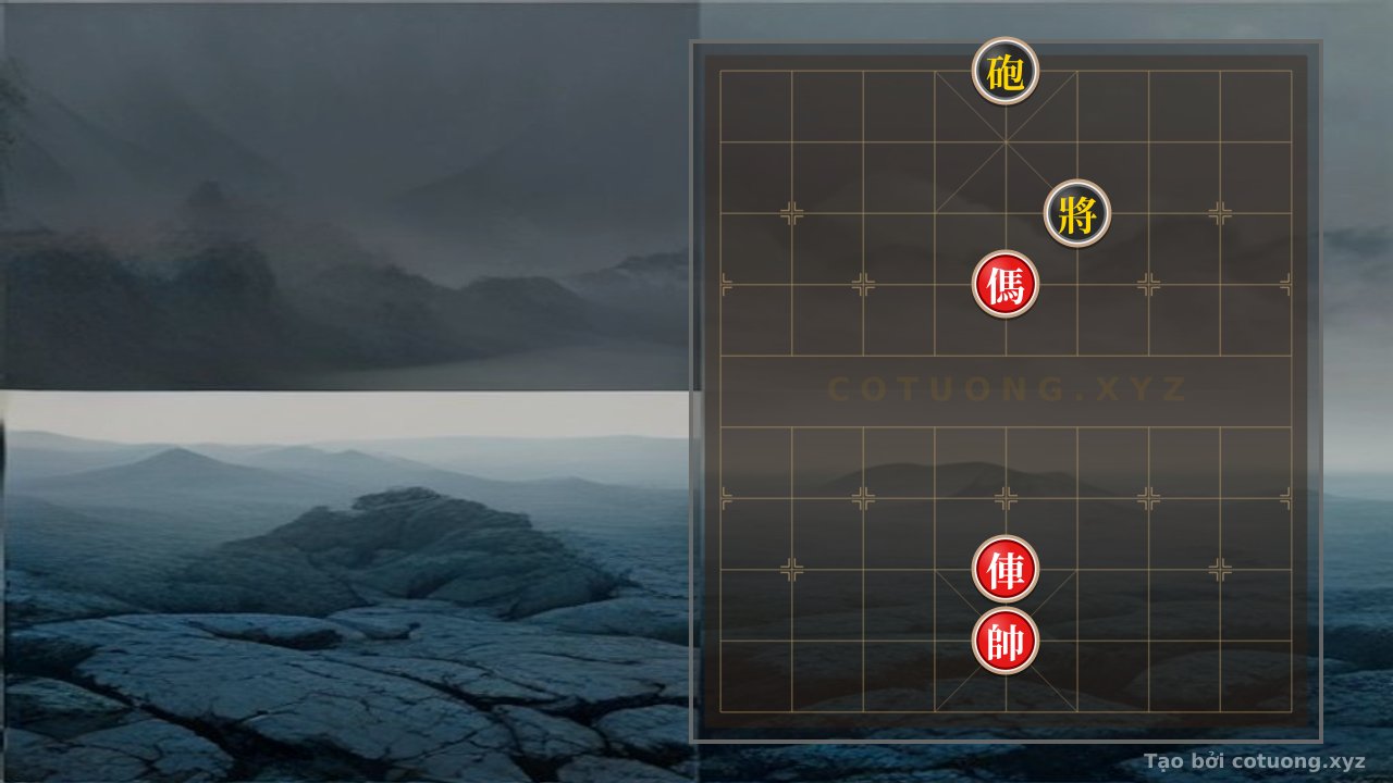Thế cờ: Xiangqi: Black Cannon Escapes from the Double Horse Trap - Masterful Defensive Tactics — Cờ Tướng Online