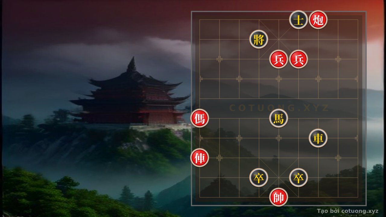 Thế cờ: Xiangqi Opening: Red Cannon in the Open, Black Chariot Retreats — Cờ Tướng Online