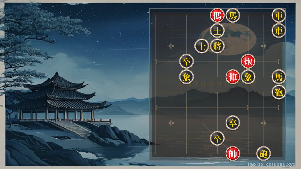 Challenge: Black's Defense: Resolutely Countering Red's Coordinated Attack in the Double Horse Formation - Can you solve it?