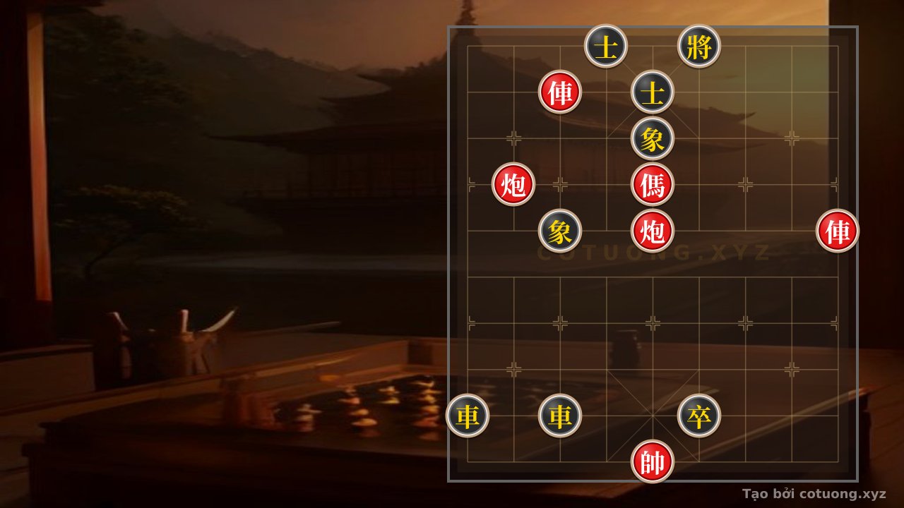 Thế cờ: Red General's Victory Like Poetry: The Red Cannon on File 8 and the Secret of the Red Chariot on File 7 — Cờ Tướng Online