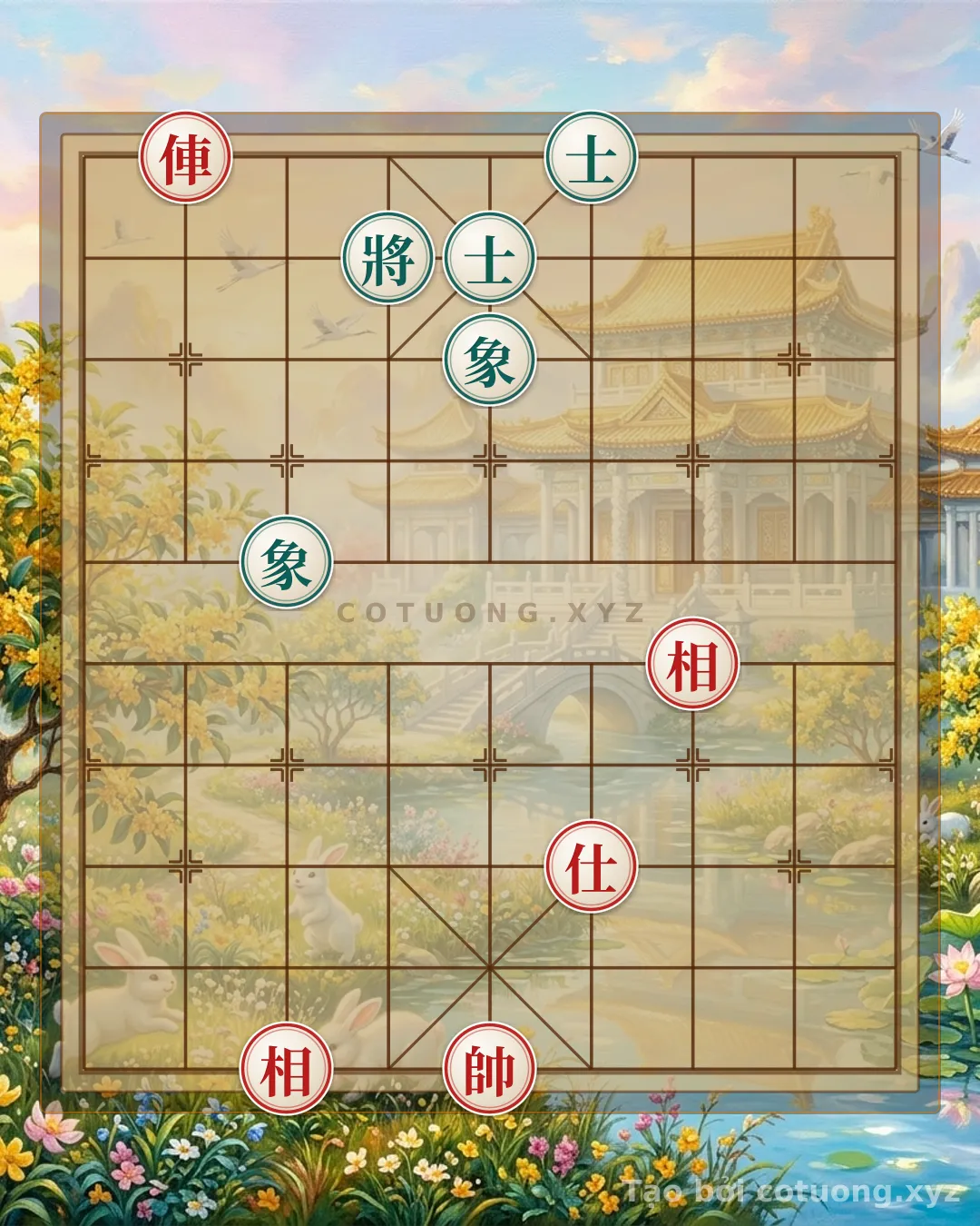 Thế cờ: The Art of Counterattacking in the 'Red Chariot on File 8' Formation - The Breathtaking Reversal Strategy — Cờ Tướng Online