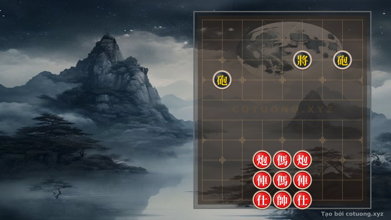 Thế cờ: Red's Quick Win Strategy in the 'Xich Bi' Formation - The Secret to Breaking Black's Defense — Cờ Tướng Online