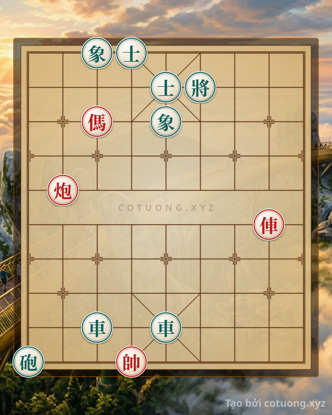 Thế cờ: The Art of Counterattacking Defense in Xiangqi: The Red's Killing Move and the Reversal of the Unexpected — Cờ Tướng Online