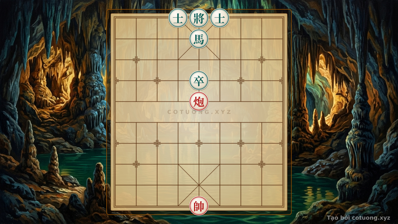 Thế cờ: Basic Xiangqi: Red Cannon vs. Black Pawn — Cờ Tướng Online