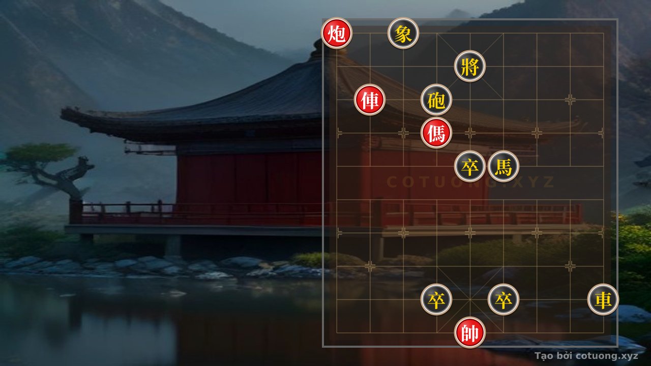 Thế cờ: The Subtle Traps in the Black Chariot vs Red Cannon Opening: Winning Strategies for Online General Chess — Cờ Tướng Online
