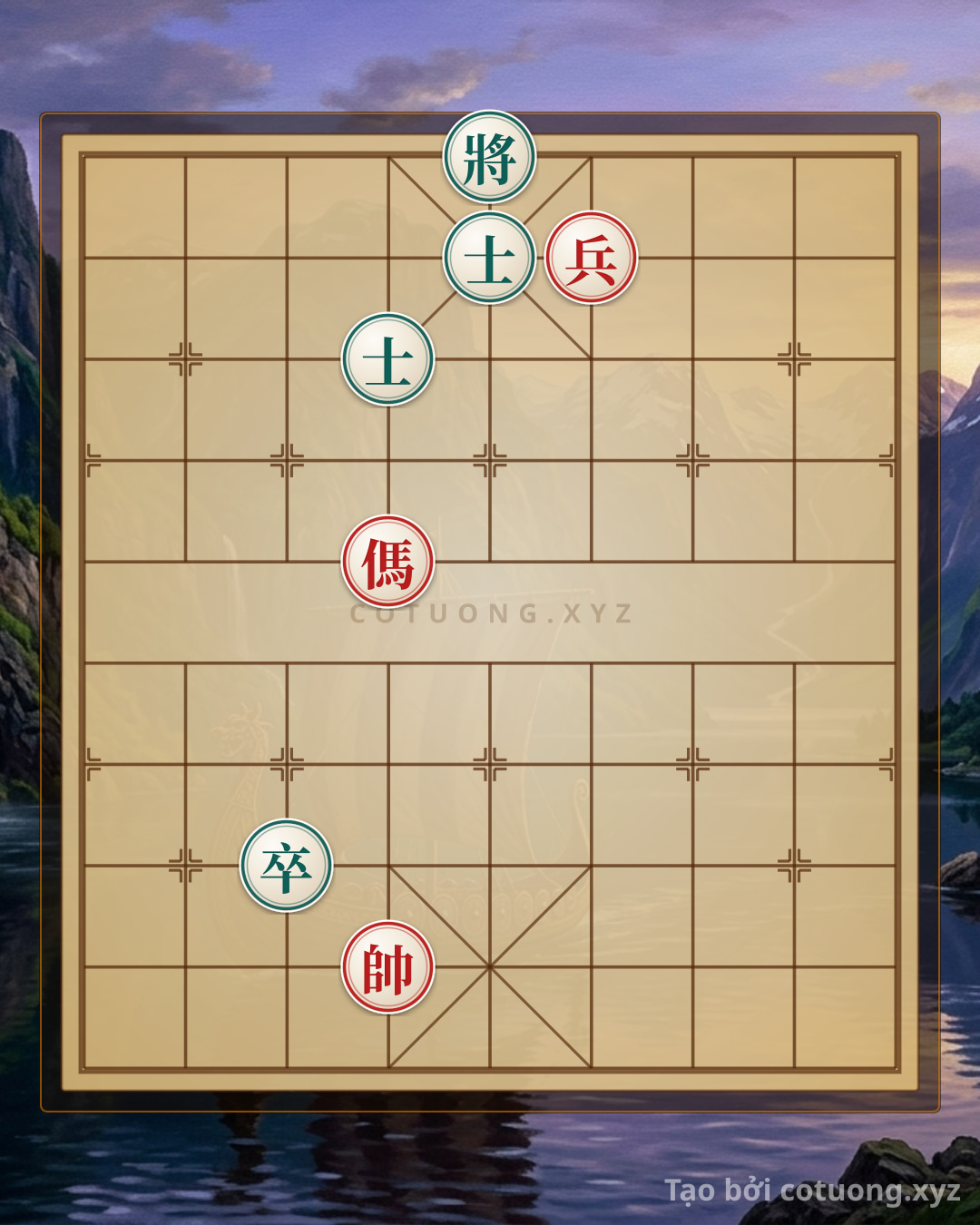 Challenge: Xiangqi: The Sacrifice Strategy of Red Horse at 6th File, 6th Rank - Can you solve it?