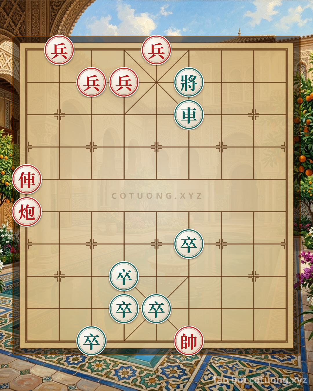 Challenge: Classic Xiangqi Position: Red Chariot Breaks the Siege, Black Pawn Retreats - Learning from the Battle of Bạch Đằng - Can you solve it?