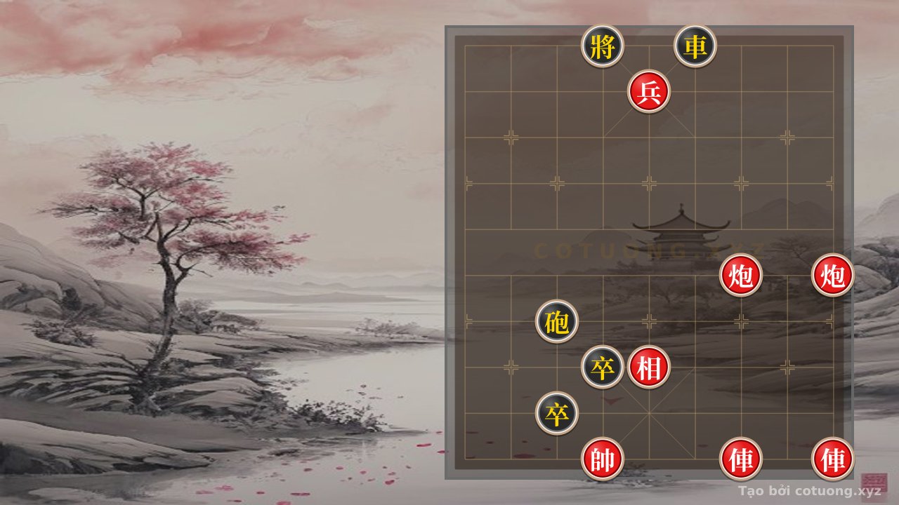 Thế cờ: Xiangqi Strategy 'Tricky Maneuver': Red's Unexpected Counterattack Fools the Black General - A Masterful Tactics to Conquer All Opponents — Cờ Tướng Online