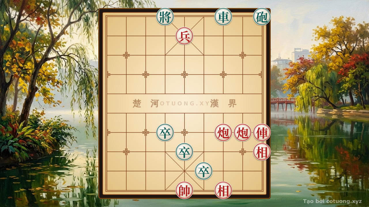 Thế cờ: Bí kíp phòng ngự phản công: Cách Xe Đen chống Pháo Đỏ trong thế cờ điển hình — Cờ Tướng Online