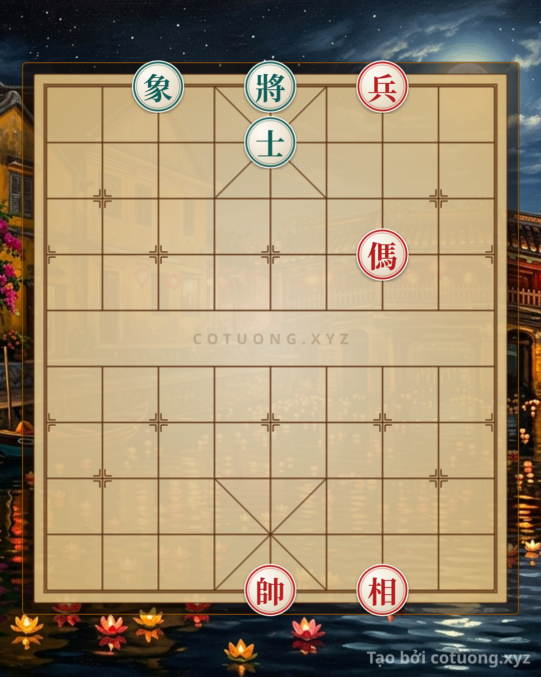 Challenge: Red General's 'Assassin' Strategy - Mastering the Elephant Black on File 5 Rank 9 - Can you solve it?