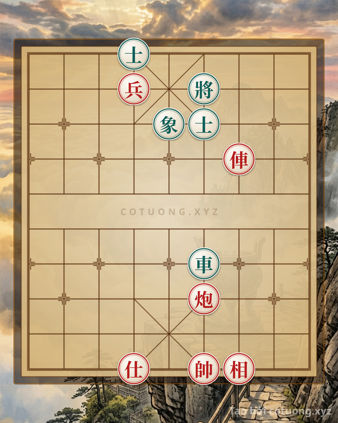 Challenge: Xiangqi: The 'Empty Cannon' Opening Strategy - Lessons from the Battle of Xicheng - Can you solve it?