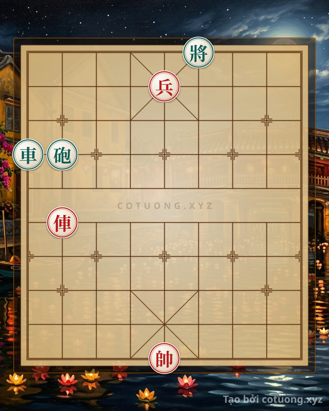 Challenge: Đơn xa đoạt tượng bức cung - Can you solve it?