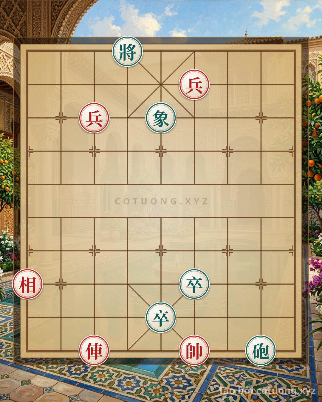 Challenge: The Cruel Endgame: Black General at 4th Rank 10 - The Red Army's Decisive Strike - Can you solve it?