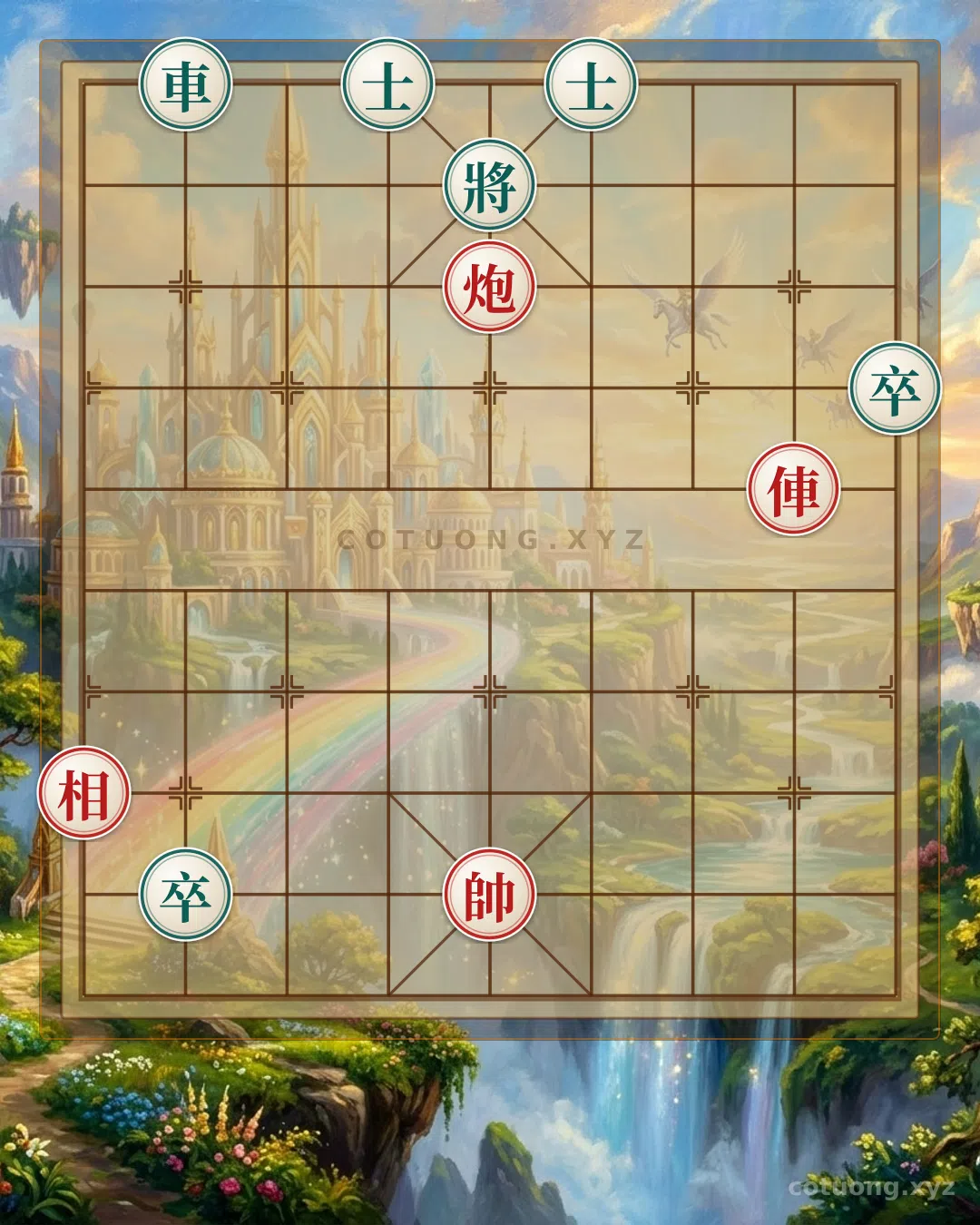 Challenge: Decisive Move: Red Cannon Completely Controls the Crucial Position in the Bloody Endgame - Can you solve it?