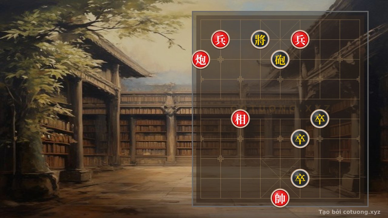 Thế cờ: Xiangqi (Chinese Chess) Analysis: 
