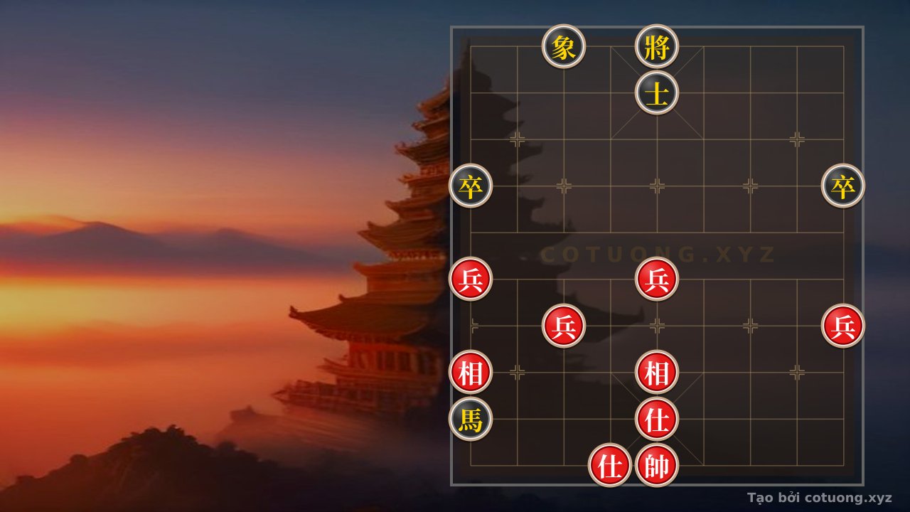 Thế cờ: Xiangqi Secret Formation: Unexpected Counterattack from a Cramped Position – The Technique of Rescuing the Black Bishop on File 3 — Cờ Tướng Online