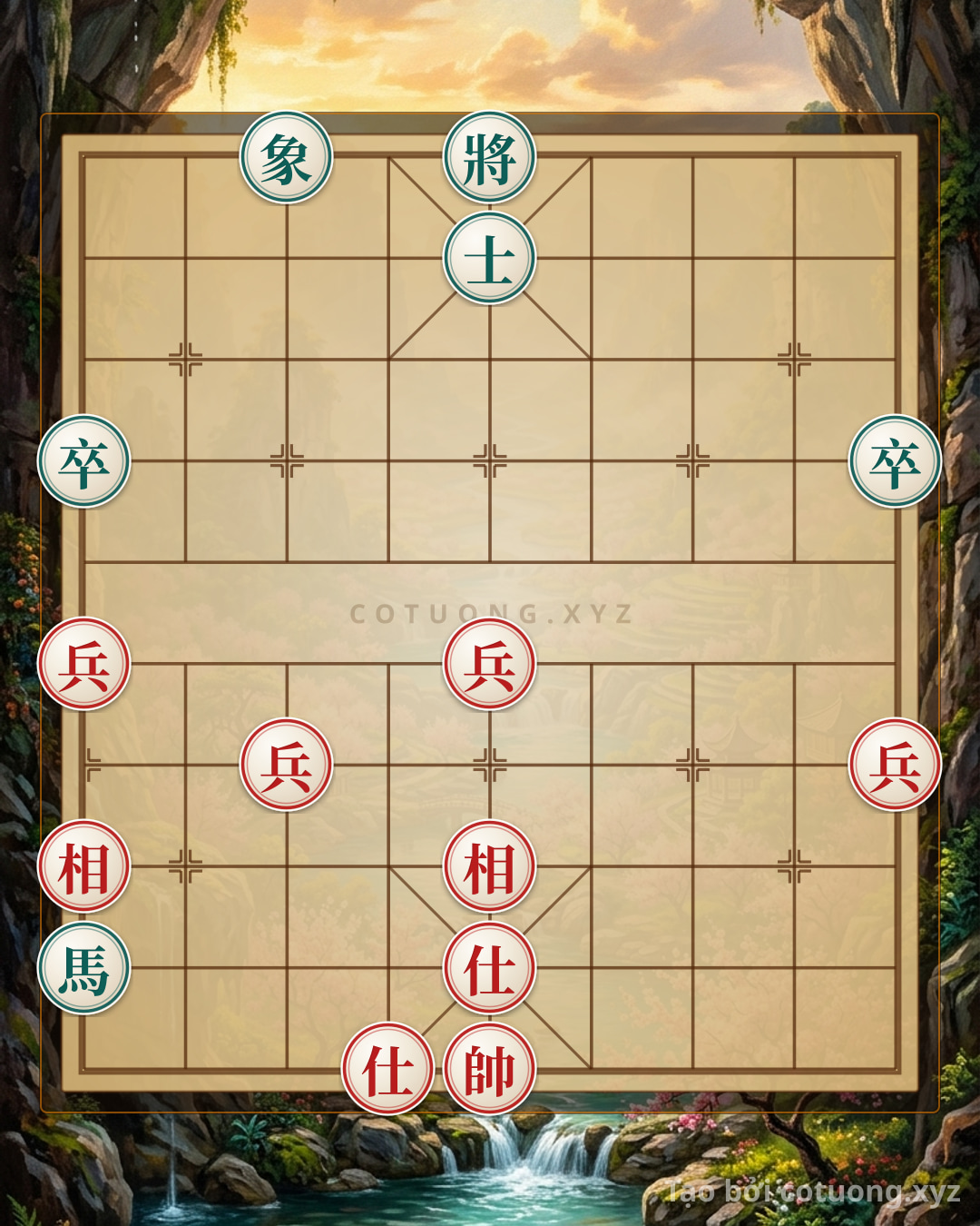 Challenge: Xiangqi Secret Formation: Unexpected Counterattack from a Cramped Position – The Technique of Rescuing the Black Bishop on File 3 - Can you solve it?