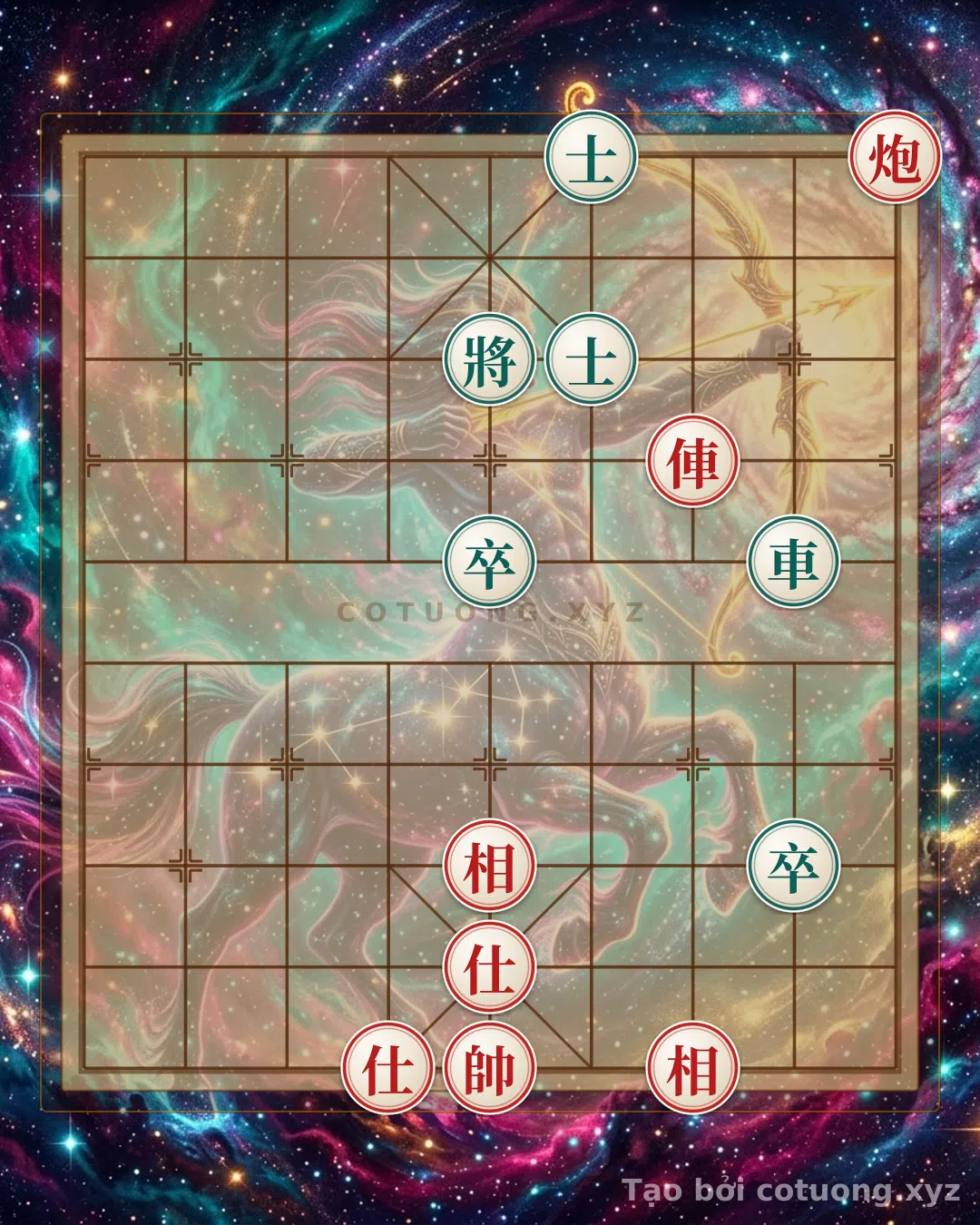 Thế cờ: Red Chariot's Direct Charge: Unexpected Offensive Tactics in Chinese Chess — Cờ Tướng Online