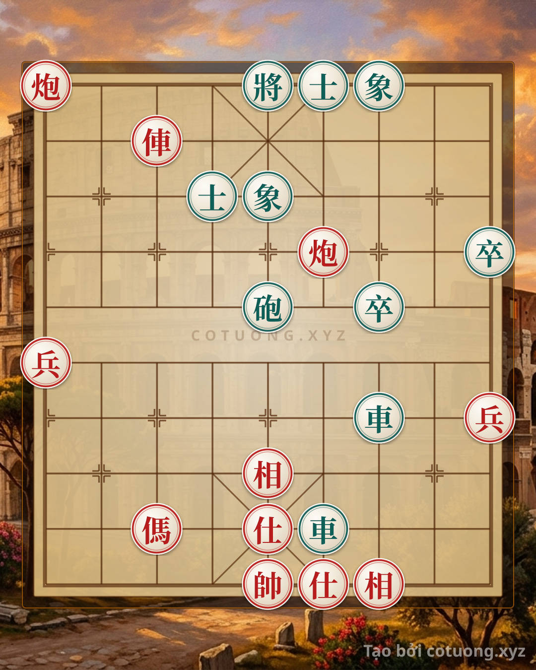 Challenge: Red Cannon on File 9, Rank 10: The Red Army's Strategic Breakthrough in the Xiangqi Opening - Can you solve it?
