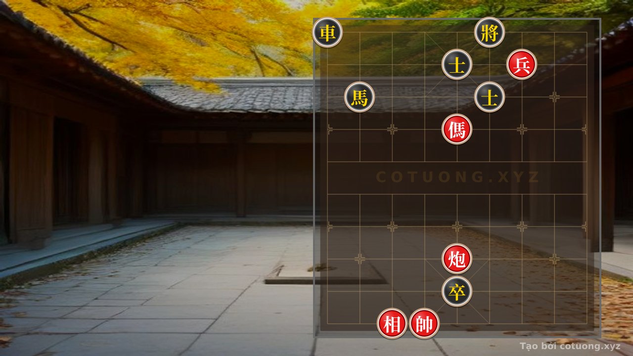 Thế cờ: Trắc Diện Đẫm Máu: Xe Đen Lộ 1 Và Nước Cờ Chí Mạng Của Đỏ — Cờ Tướng Online