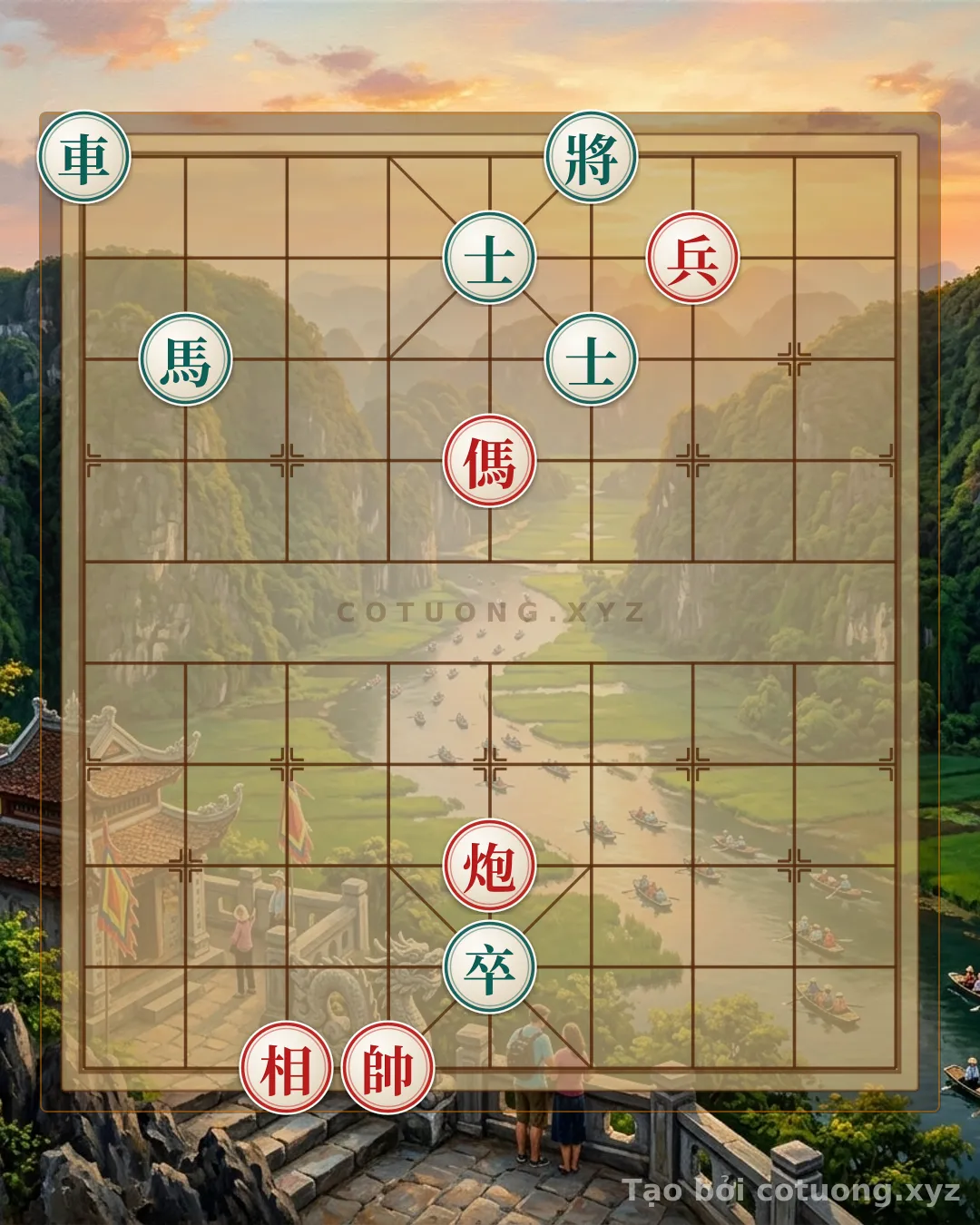 Challenge: Bloodstained Mirror: Black Chariot at 1-10 and the Red's Clever Pawn Strategy - Can you solve it?