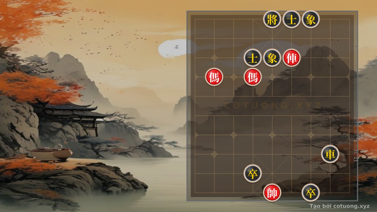 Thế cờ: Red Double Horses Counterattack: The 'Two Dragons Contending for a Pearl' Strategy Decides Victory in Xiangqi — Cờ Tướng Online