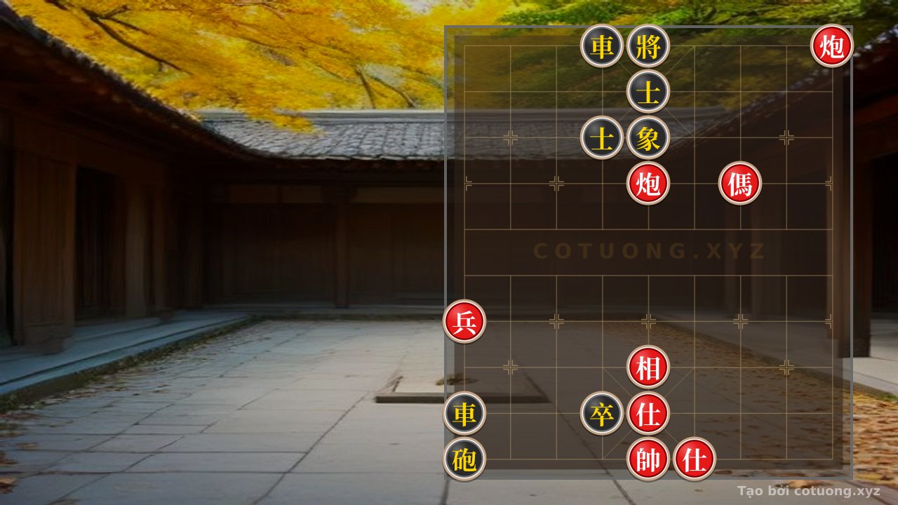 Thế cờ: The Mystery of Counterattacking in Xiangqi: The Black Rook on File 4 and the Red Army's Miraculous Comeback — Cờ Tướng Online
