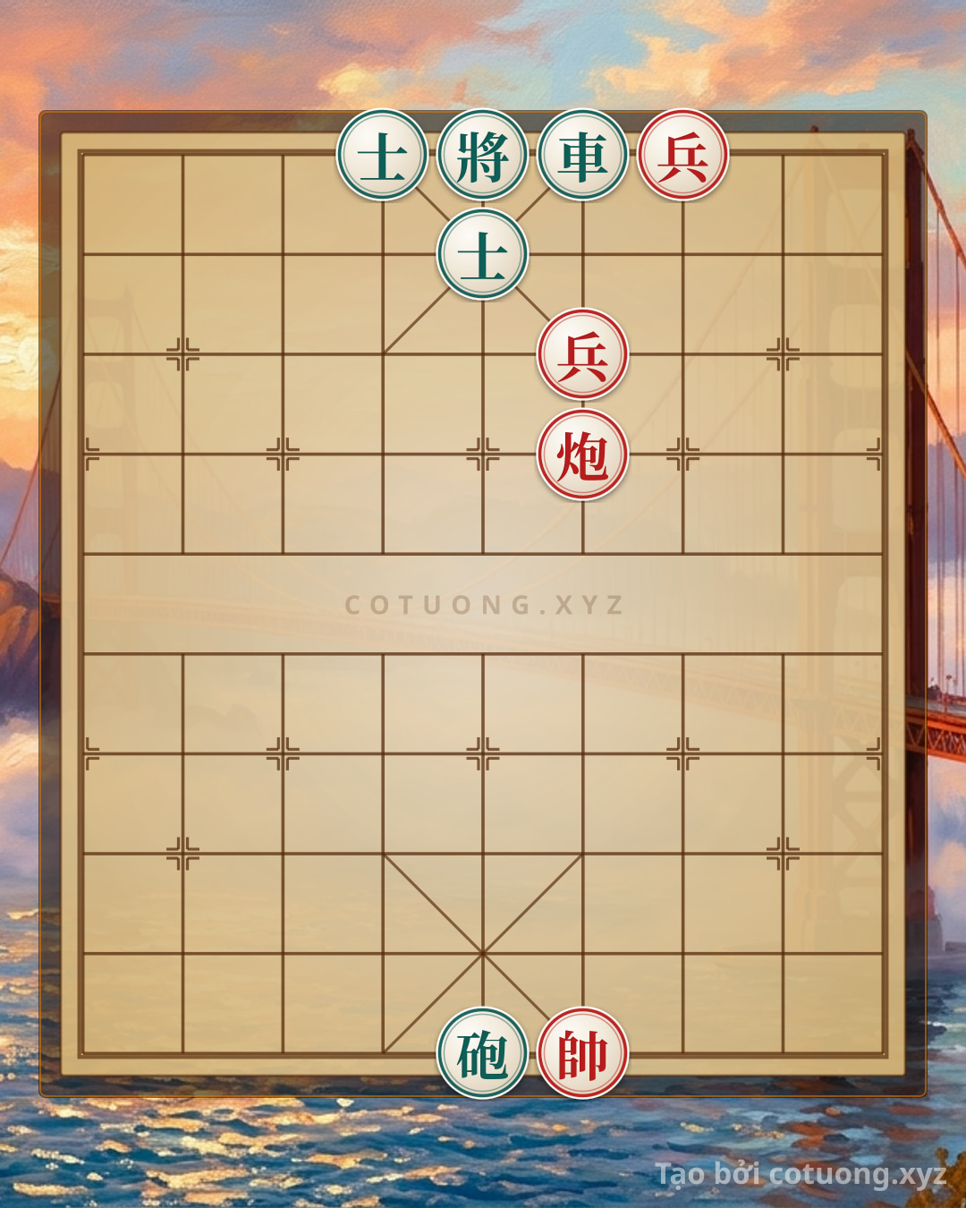 Challenge: Super Difficult Xiangqi: Black Rook and Red Cannon Clash on File 5 - How to Win with Red Advisor - Can you solve it?