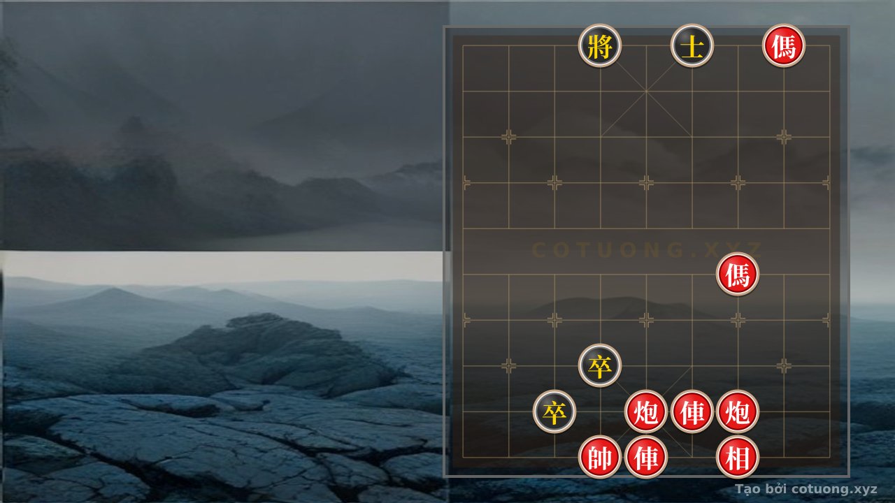 Thế cờ: Lightning Strike: The Secret 'Chariot Thrust' Technique to Defeat the Black General in 3 Moves! — Cờ Tướng Online