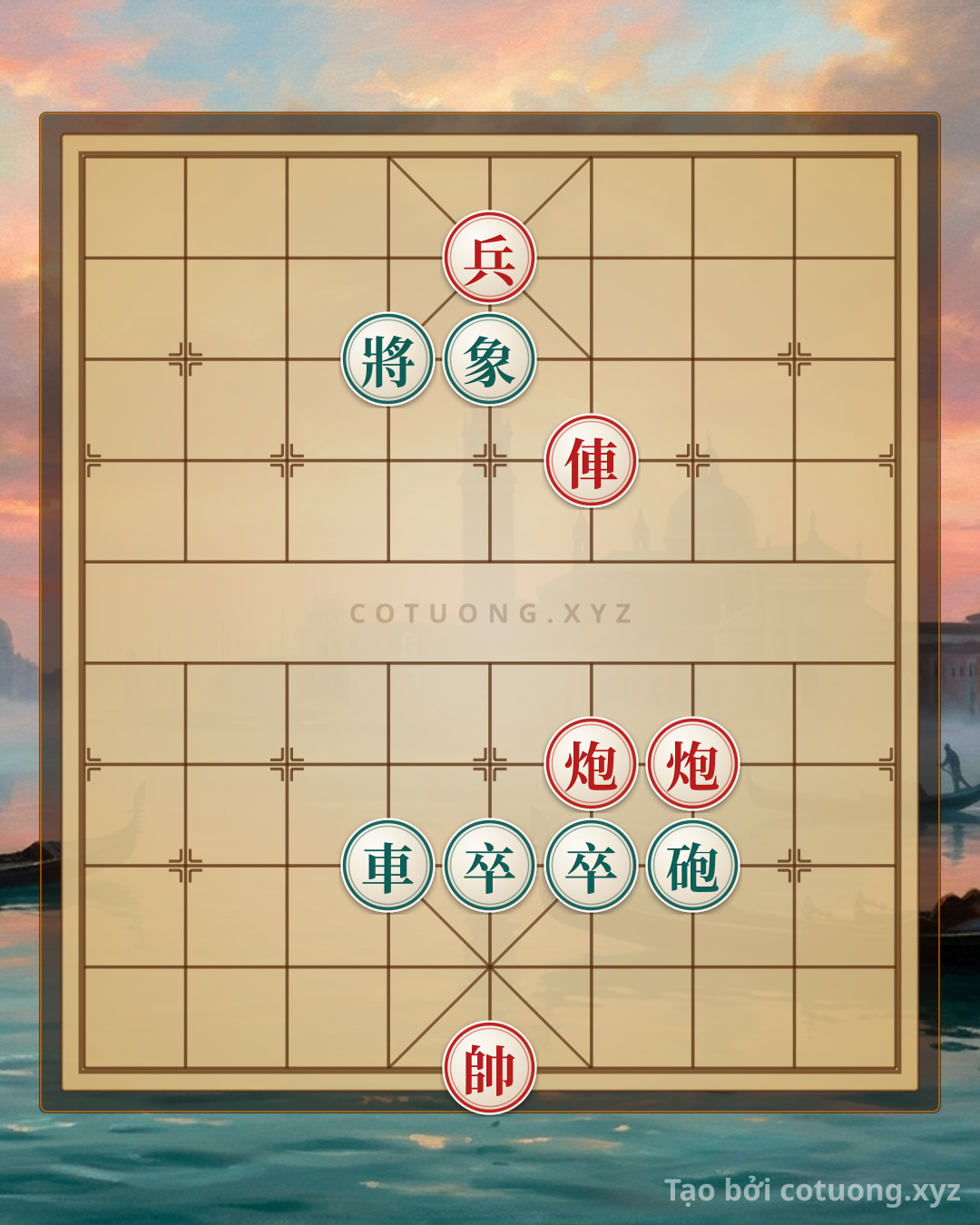 Challenge: Xiangqi Tactics: The Battle of Red and Black - Seize Victory on the Board - Can you solve it?
