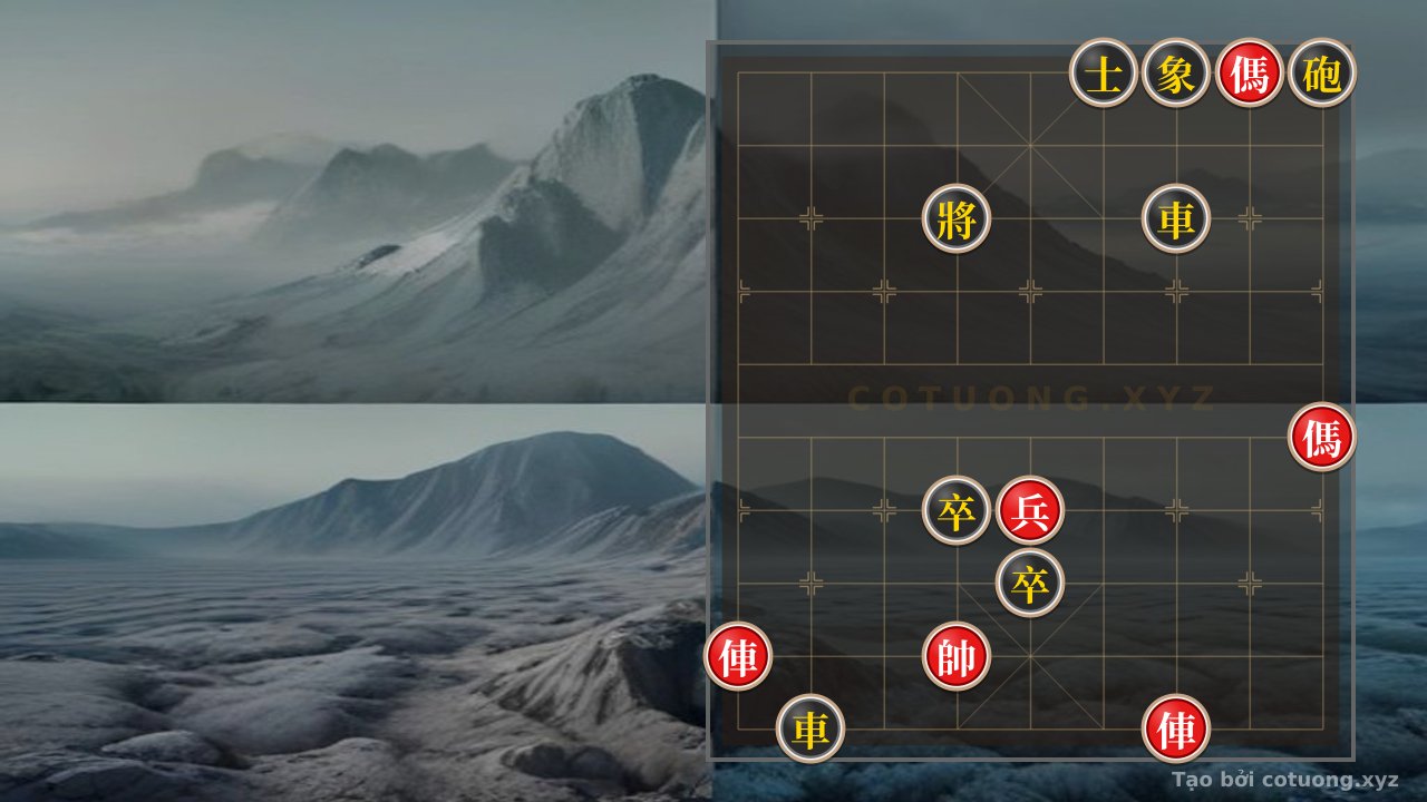 Thế cờ: Xiangqi Secrets: The Rook's Lone Road 2 and the Black General's Encirclement Strategy — Cờ Tướng Online