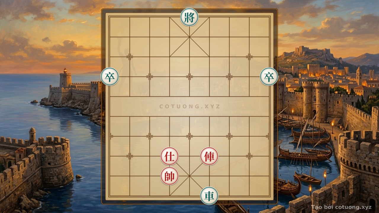Thế cờ: Subtle Trap: Red Chariot at 4-3 Attacks Black Pawn at 9-7 - Xiangqi Strategic Analysis — Cờ Tướng Online
