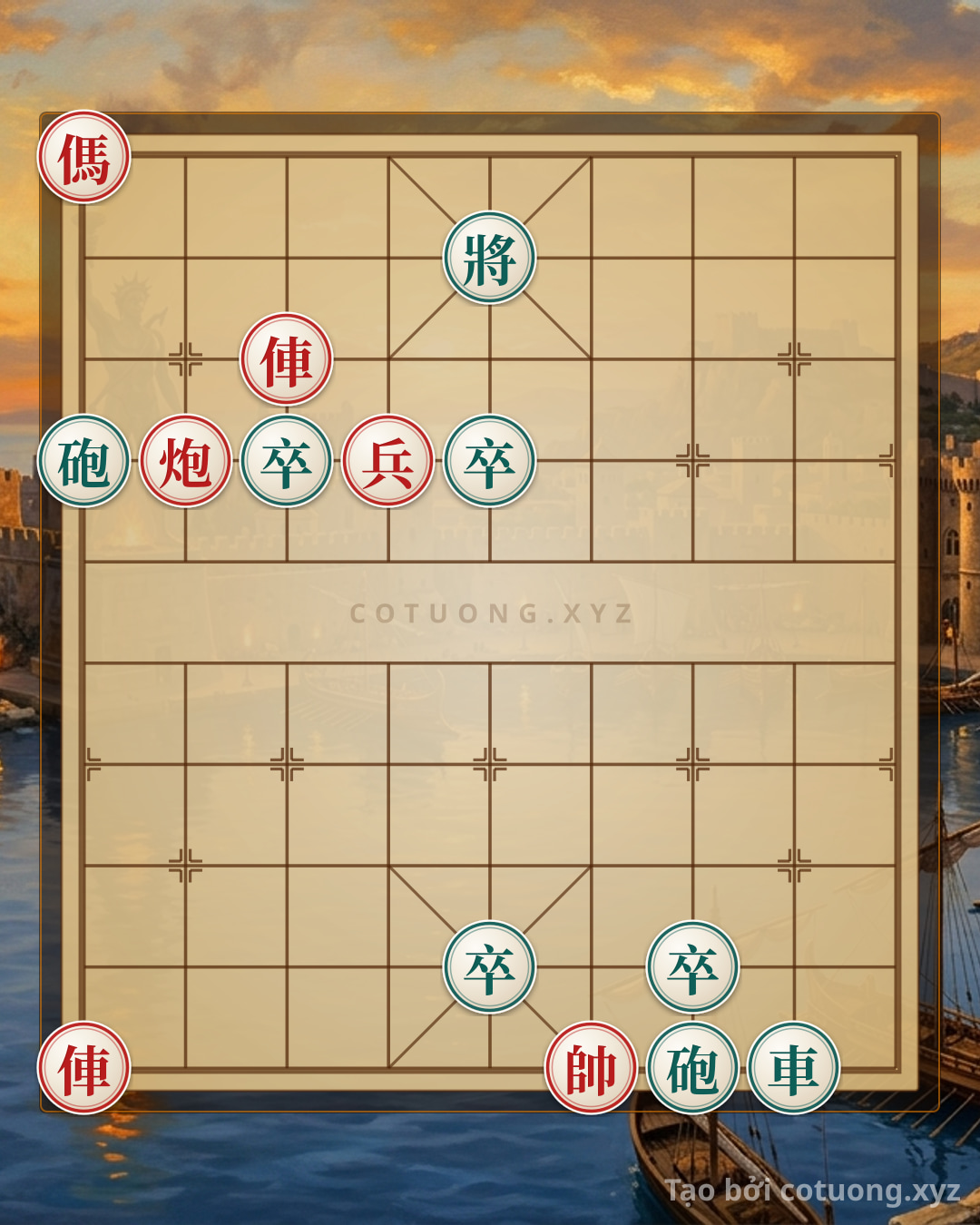 Challenge: Red General's Breakthrough: Strategy for Attacking the Black Chariot on File 8 in the Double Horse Interlocking Formation - Can you solve it?