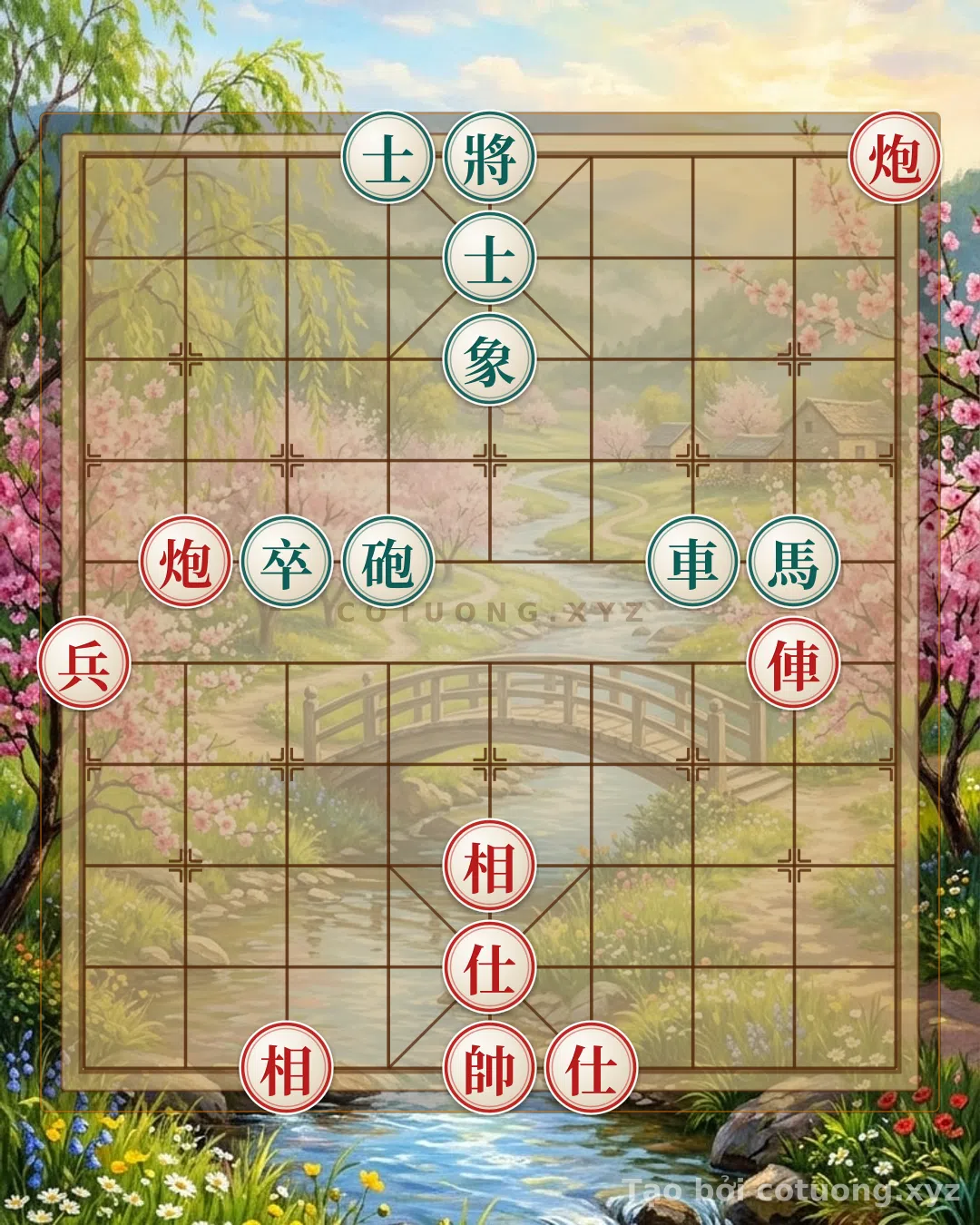 Challenge: Xiangqi (Chinese Chess): Red Chariot and Cannon Win Against Black Horse - Checkmate Strategy - Can you solve it?