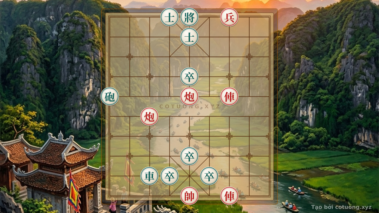 Thế cờ: Cờ Tướng Online Free: Chiến Thắng Trong Bão Táp – Bí Kíp Phòng Thủ Đen Từ Vị Trí Sát Pháp (Lộ 4-10, Đòn Xe Đỏ Thoái Hành) — Cờ Tướng Online