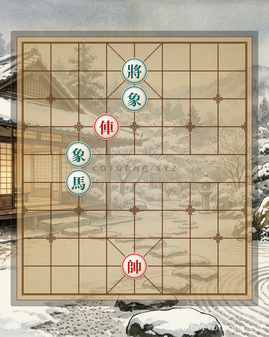 Challenge: Red General: Red Chariot Rushes Straight to the 5th File, Ending the Battle in 3 Moves - Can you solve it?