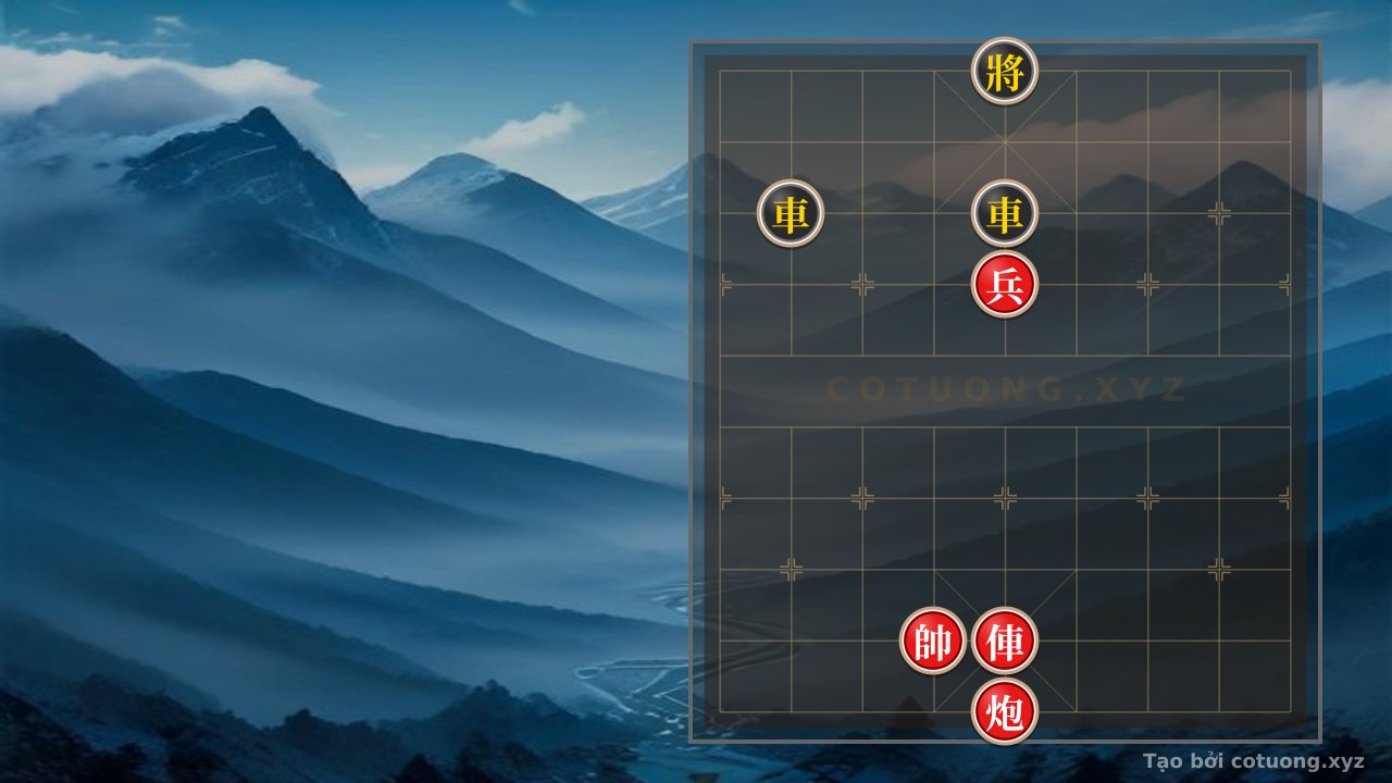 Thế cờ: Blitz Checkmate: Strategy of Black Rook and Red Cannon in Xiangqi — Cờ Tướng Online